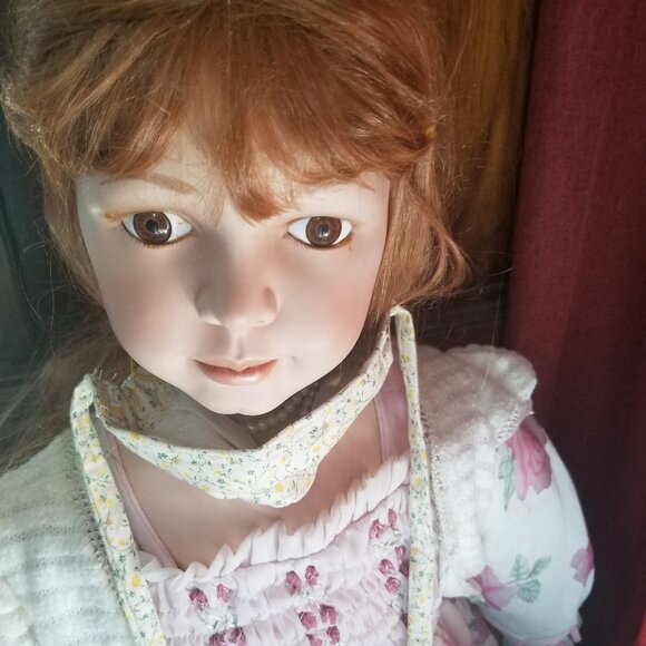 Kid Size Mask w/ Silver & Copper Filters- Roses - Picture 2 of 5